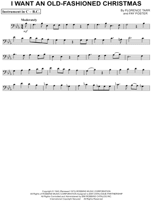 I Want an Old-Fashioned Christmas