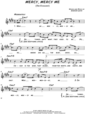 Mercy, Mercy Me