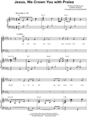 Jesus, We Crown You With Praise