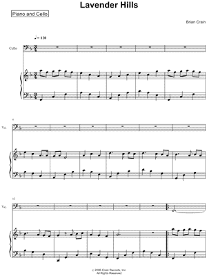 Lavender Hills - Piano & Cello