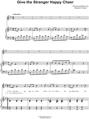 Give the Stranger Happy Cheer