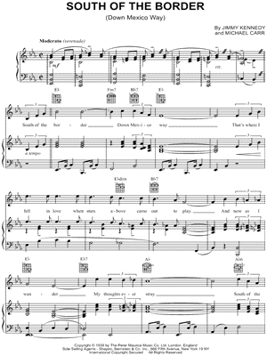 South of the Border (Down Mexico Way)