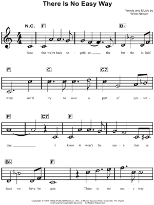 There Is No Easy Way