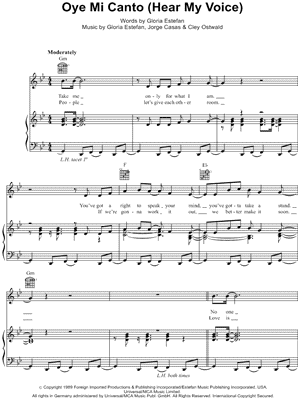Oye Mi Canto (Hear My Voice)