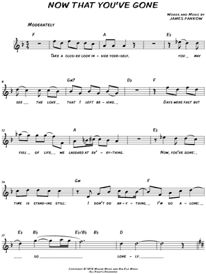 Now That You've Gone