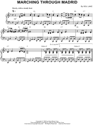 Marching Through Madrid