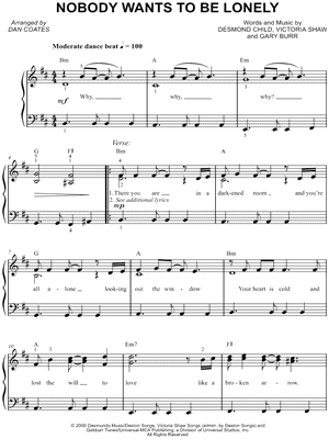 Nobody Wants to Be Lonely