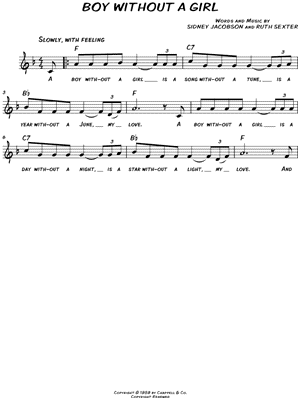 Boy Without a Girl