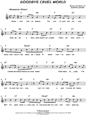 Goodbye Cruel World