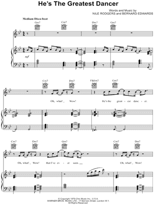 He's the Greatest Dancer