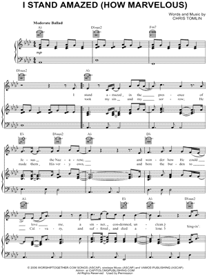 I Stand Amazed (How Marvelous)