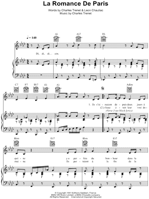 La romance de Paris