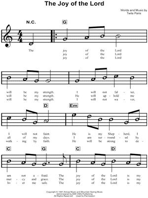 The Joy of the Lord