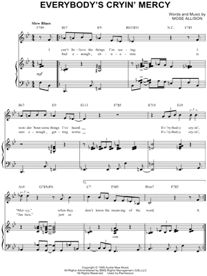 Everybody's Cryin' Mercy