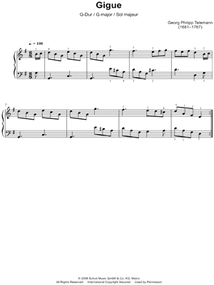 Gigue in G Major