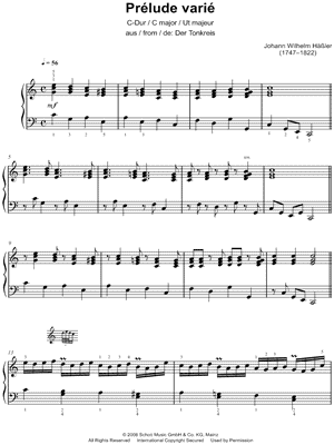 Prélude varié in C Major
