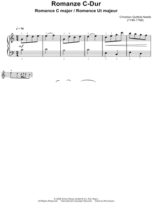 Romance in C Major