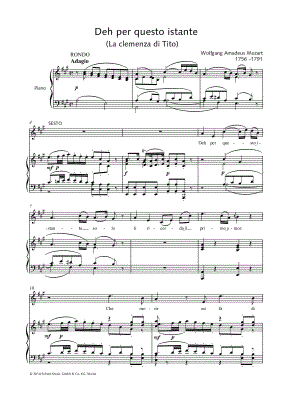 Deh per questo istante