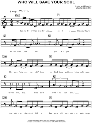 Who Will Save Your Soul