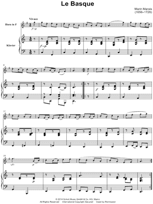Le Basque - French Horn & Piano