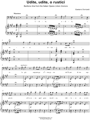 Udite, udite, o rustici