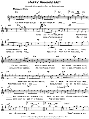 Happy Anniversary
