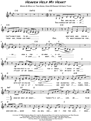 Heaven Help My Heart