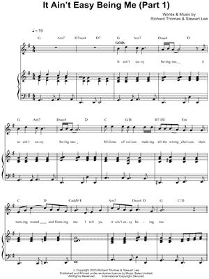 It Ain't Easy Being Me (Part 1)