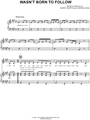 Wasn't Born to Follow