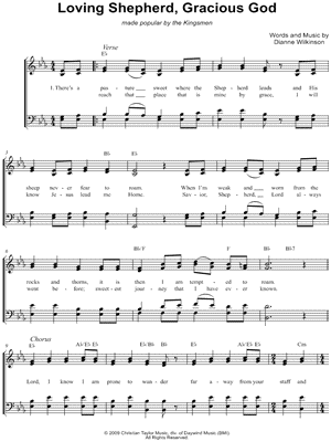 Loving Shepherd, Gracious God