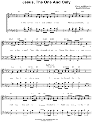 Jesus, the One and Only