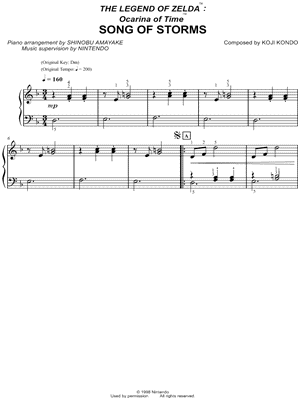 The Legend of Zelda™: Ocarina of Time™ Song of Storms