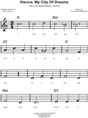 Vienna, My City of Dreams