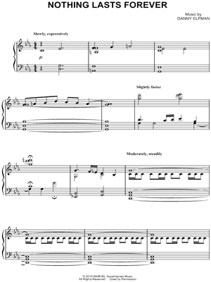 Nothing Lasts Forever