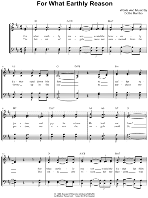 For What Earthly Reason