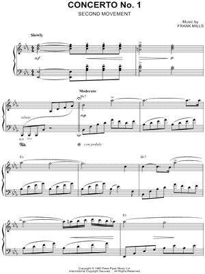 Concerto No. 1: Second Movement