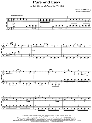 Pure and Easy - In the Style of Antonio Vivaldi