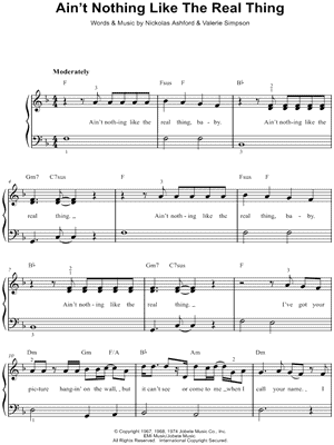 Ain't Nothing Like the Real Thing