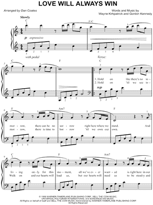 Love Will Always Win