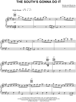 The South's Gonna Do It