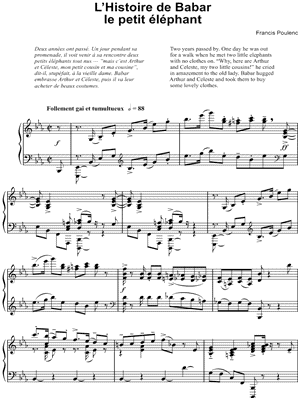 L'histoire de Babar le petit elephant