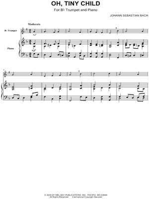 Oh, Tiny Child - Trumpet & Piano