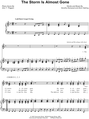 The Storm Is Almost Gone