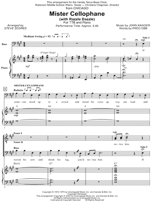 Mister Cellophane / Razzle Dazzle