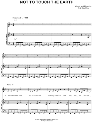 Not to Touch the Earth