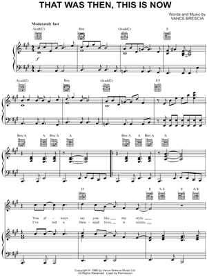 That Was Then, This Is Now