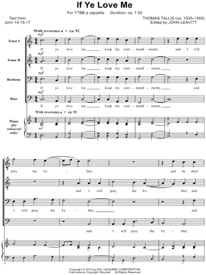 If Ye Love Me