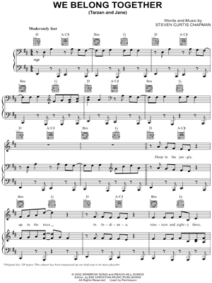 We Belong Together (Tarzan and Jane)