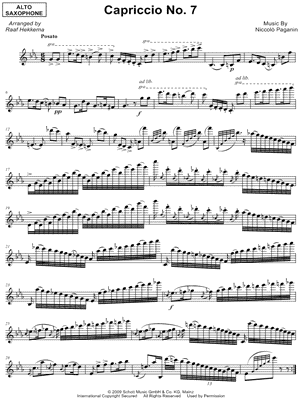 24 Caprices, Op. 1: XII. Posato