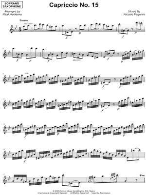 24 Caprices, Op. 1: XV - Posato